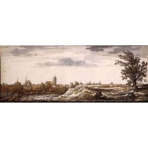  FRAMED oil paintings   Aelbert Cuyp   24 x 10 inches 