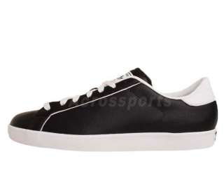 Adidas Originals Rod Laver Vin Lux Black Leather White Mens Casual 