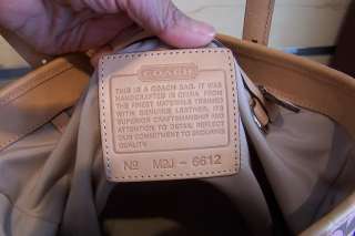 Authentic gorgeous rare limited addition Mauve COACH shoppers tote bag 