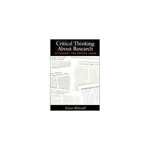  Critical Thinking About Research (text only) 1st (First 