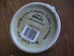 Adolph Coors Stein Beer Truck 1910 Made In Brazil 1989  