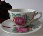 Ostfriesla​nd Rose A. Warnecke, handgemalt​, Teetasse 2 t