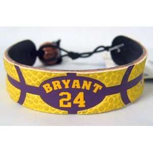   Lakers Kobe Bryant Team Color Basketball Bracelet