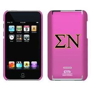  Sigma Nu letters on iPod Touch 2G 3G CoZip Case 