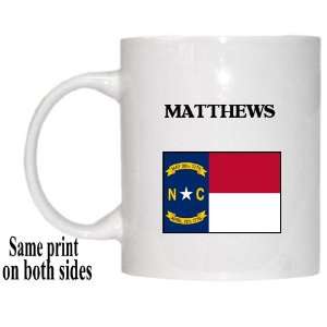    US State Flag   MATTHEWS, North Carolina (NC) Mug 