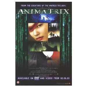  Animatrix Original Movie Poster, 27 x 40 (2003)