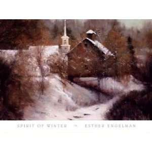  Spirit of Winter Esther Engelman. 36.00 inches by 27.00 