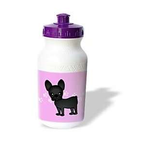 Janna Salak Designs Dogs   Cute Black Brindle French Bulldog Pink with 