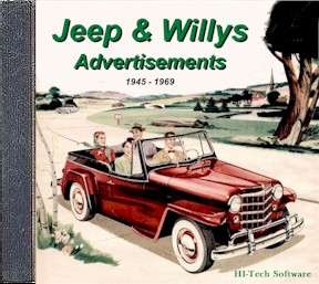 Vintage Jeep & Willys Advertisements 1945 1969  