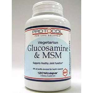  Protocol for Life Balance Vegetarian Glucosamine & MSM 120 