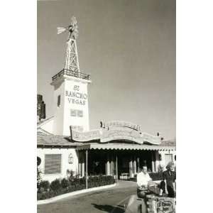  Hotel El Rancho Las Vegas by unknown. Size 22.50 X 34.50 