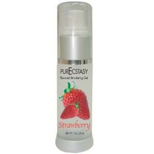  Pure Ecstasy Lubricant, 1 Oz, Strawberry   (2 pack 