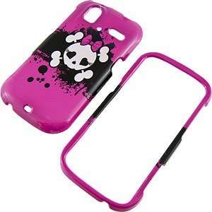  Hot Pink Cutie Skull Protector Case for HTC Amaze 4G 