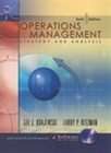 Operations Management by Lee J. Krajewski and Larry P. Ritzman (2001 