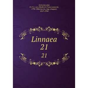  Linnaea. 21 D. F. L. von (Diederich Franz Leonard), 1794 