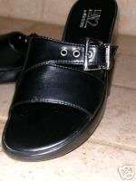 AEROSOLES A 2 Womens Black Sandaled Shoe Size 6  
