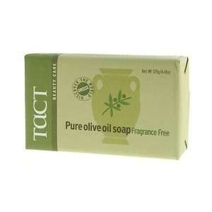 Tact Body Care Products   Fragrance Free   Olive Oil Bar 
