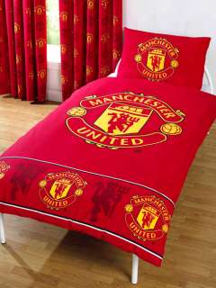MANCHESTER UNITED FC MOTION DOUBLE DUVET COVER NEW  