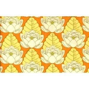  By the Yard AMY BUTLER Fabric LOTUS POND Tangerine AB21 