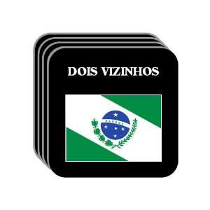  Parana   DOIS VIZINHOS Set of 4 Mini Mousepad Coasters 