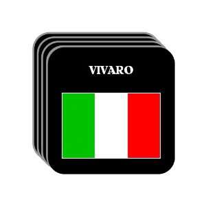  Italy   VIVARO Set of 4 Mini Mousepad Coasters 