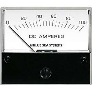 Blue Sea 8017 DC Analog Ammeter   2 3/4 Face, 0 100 Amperes DC 