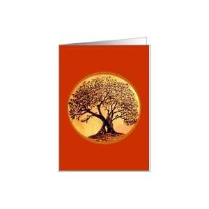 Autumnal Equinox, Tree Card