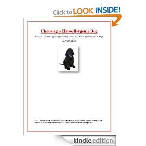 Choosing a Hypoallergenic Dog David Games  Kindle Store