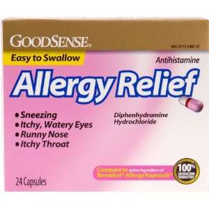    Good Sense Allergy Relief Capsules Case Pack 24