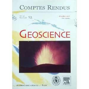  Comptes Rendus Géoscience (Volume 340 No 12 (2008 