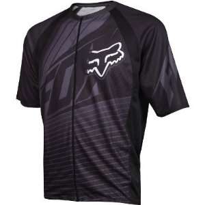  FOX CLOTHING Live Wire Jersey Large Black Sports 