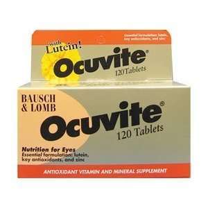  Bausch & Lomb Ocuvite Eye Vitamin W/lutein 120 Tablets 