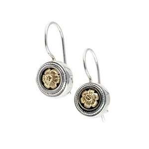  Anatoli Sterling & Gold Flower Earrings Anatoli Jewelry 