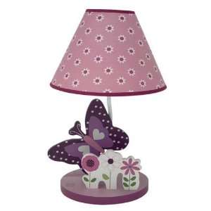 Bedtime Originals Lavender/Purple Provence Lamp w/Shade, (energy 