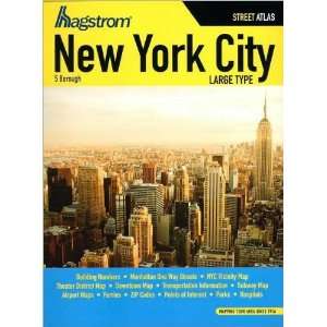  Hagstrom 450763 New York City 5 Borough 2009 Street Atlas 