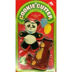    Panda and Teddy Bear Stainless Steel Cookie Cutters