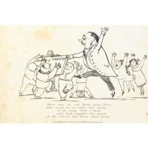   Oil Reproduction   Edward Lear   32 x 32 inches   A Book Of Nonsense