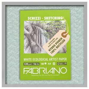 Fabriano Eco White Sketch Pad 11.7x16.5 Arts, Crafts 