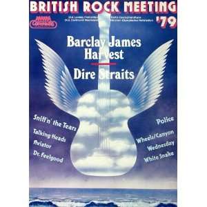  British Rock Meeting   Open Air 1979   CONCERT   POSTER 