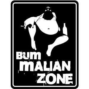  New  Bum Malian Zone  Mali Parking Sign Country