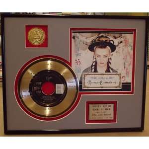   GEORGE etched Gold Record Limited Edition Collectible