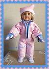 piece Pink Ski Outfit fits American Girl & 18 Dolls