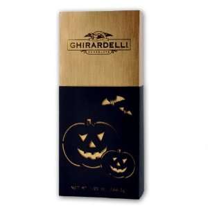 Ghirardelli Chocolate Halloween Pumpkin Silhouette Gift Box with 