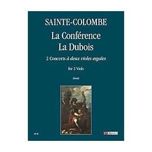     La Dubois. 2 Concerts a deux violes esgales Musical Instruments