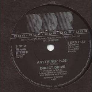    ANYTHING 7 INCH (7 VINYL 45) UK DDR 1984 DIRECT DRIVE Music