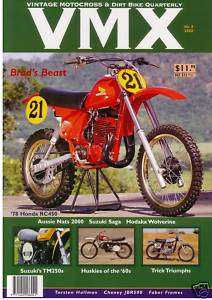 VMX Vintage MX & Dirt Bike AHRMA Magazine   Issue #8  