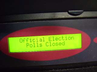 AVC EDGE SEQUOIA VOTING ELECTION LCD TOUCHSCREEN MACHINE  