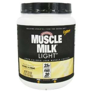  Muscle Milk Light 1.65 lb Cookies n Creme Health 