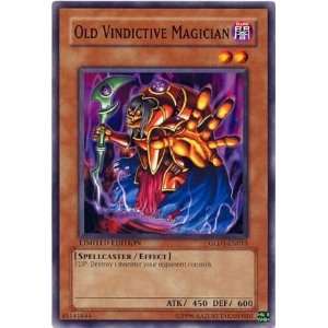  Old Vindictive Magician Yugioh GX Common GLD1 EN013 Toys 