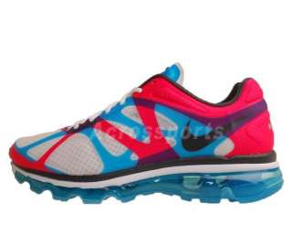 Nike Air Max 2012 White Flash Pink Blue 1 New Womens Running Shoes 